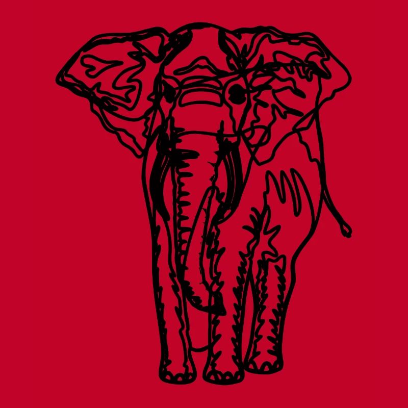 Dessin d’un éléphant