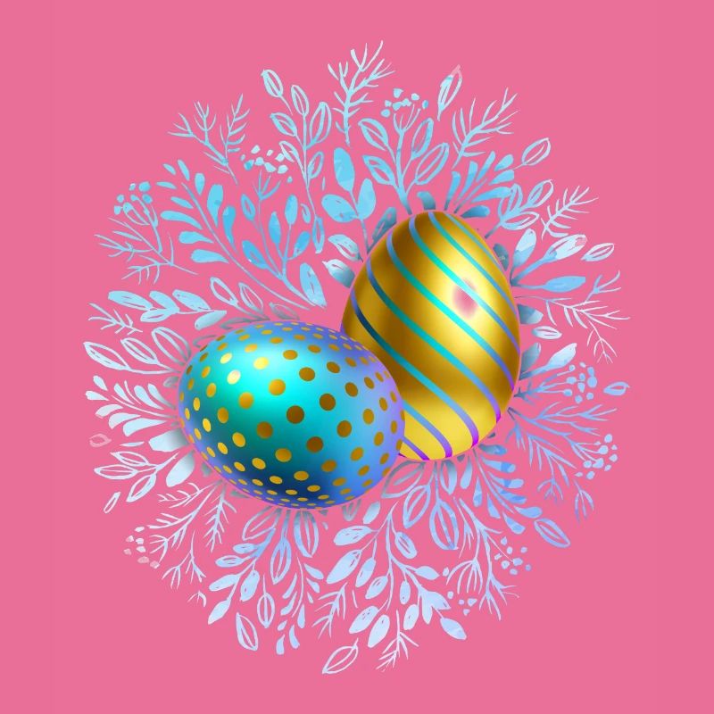 Happy Easter, Easter Eggs, 3D Design Egg