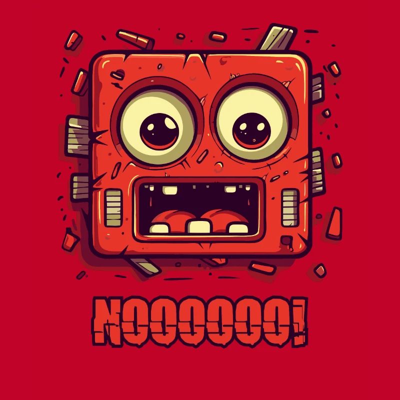 No! Funny face