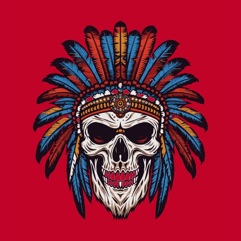 Crâne de chef indien Apache