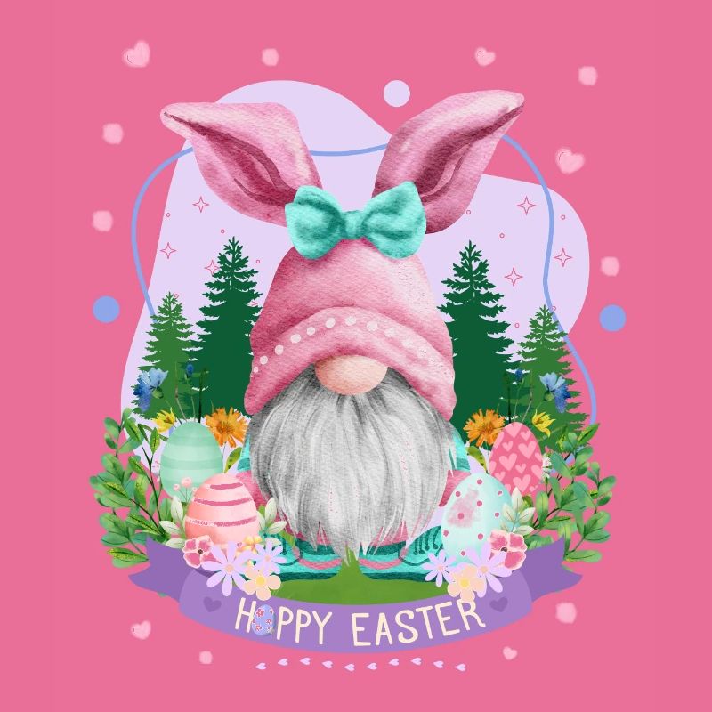 Hoppy Gnome Easter - Easter Gift Idea