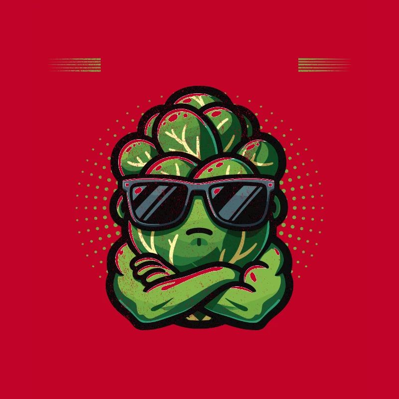 Brussels Sprouts Lover Funny Vegetable