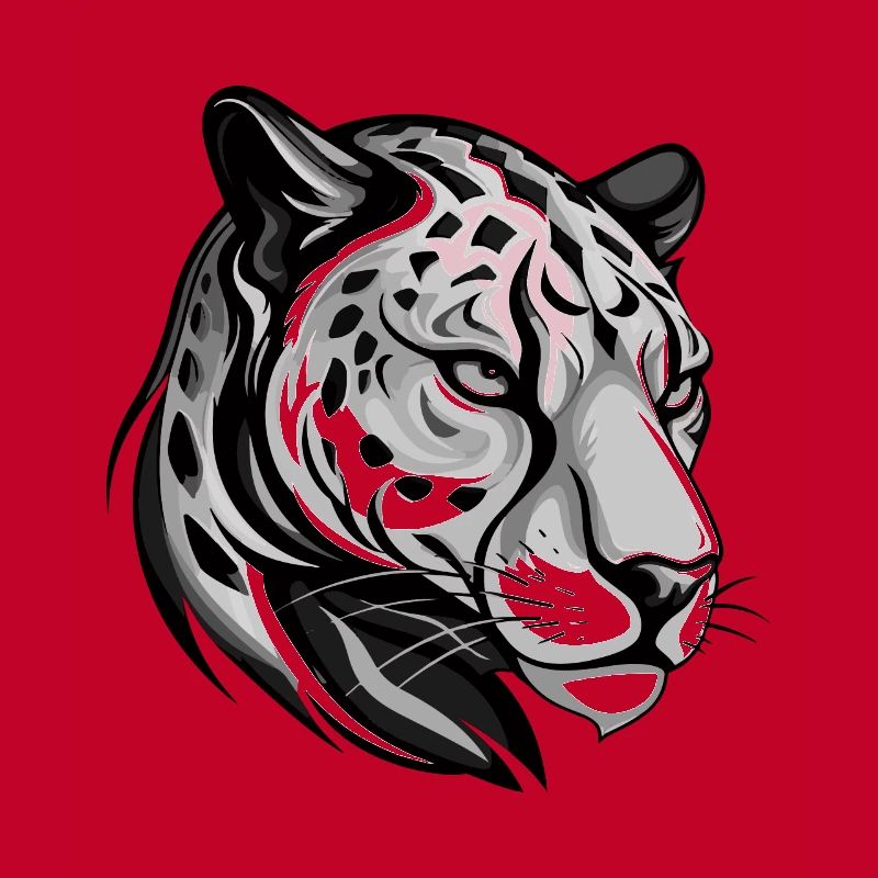 Tête d’animal guépard
