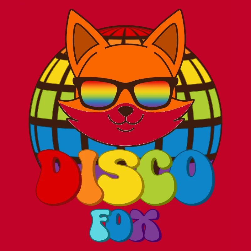 Disco Fox Disco Ball Fox Sunglasses Discofox