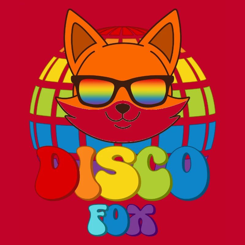 Disco Fox Disco Ball Fox Sunglasses Discofox
