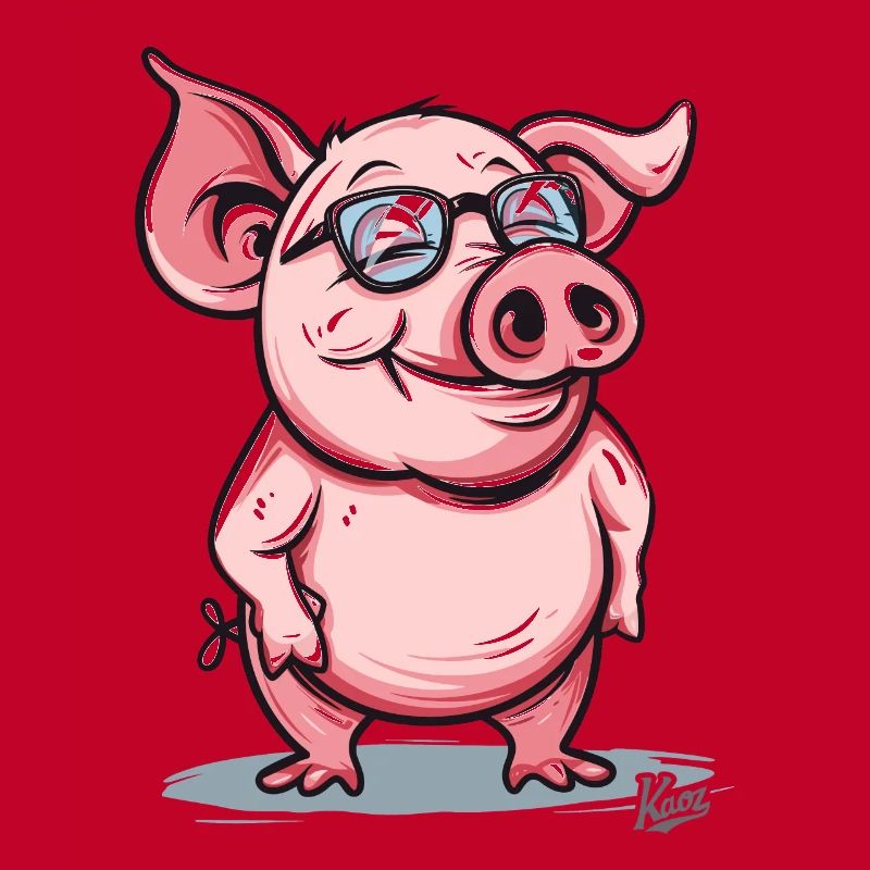 Un cochon intelligent