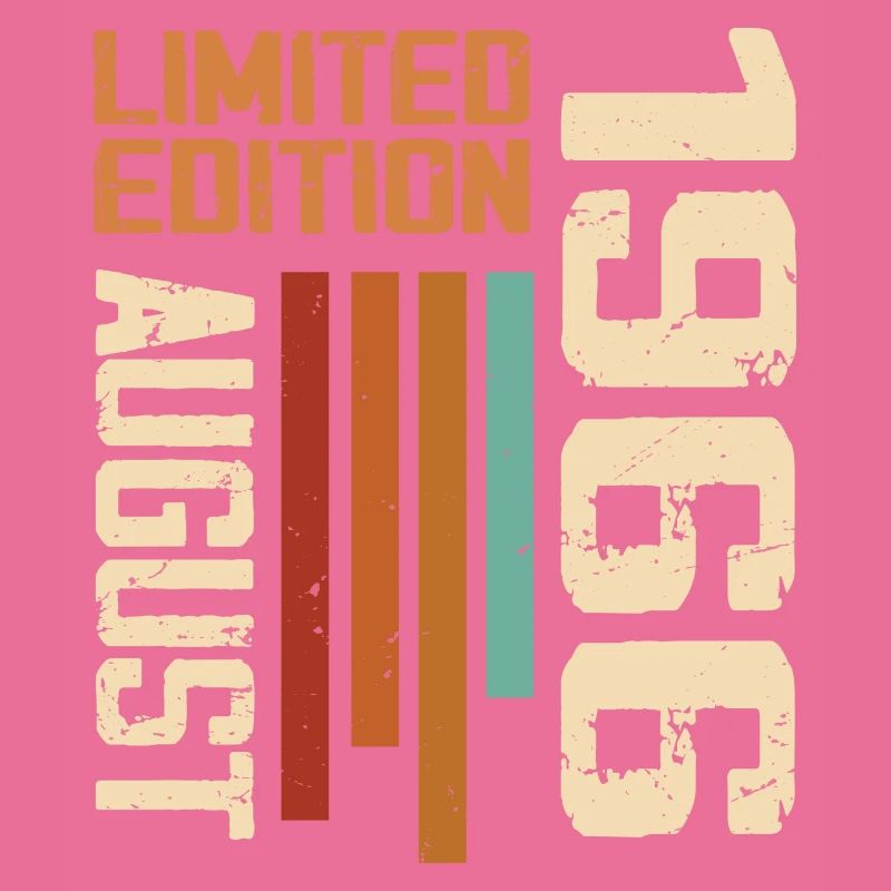 August 1966 Geburtstagsgeschenk August 1966 August