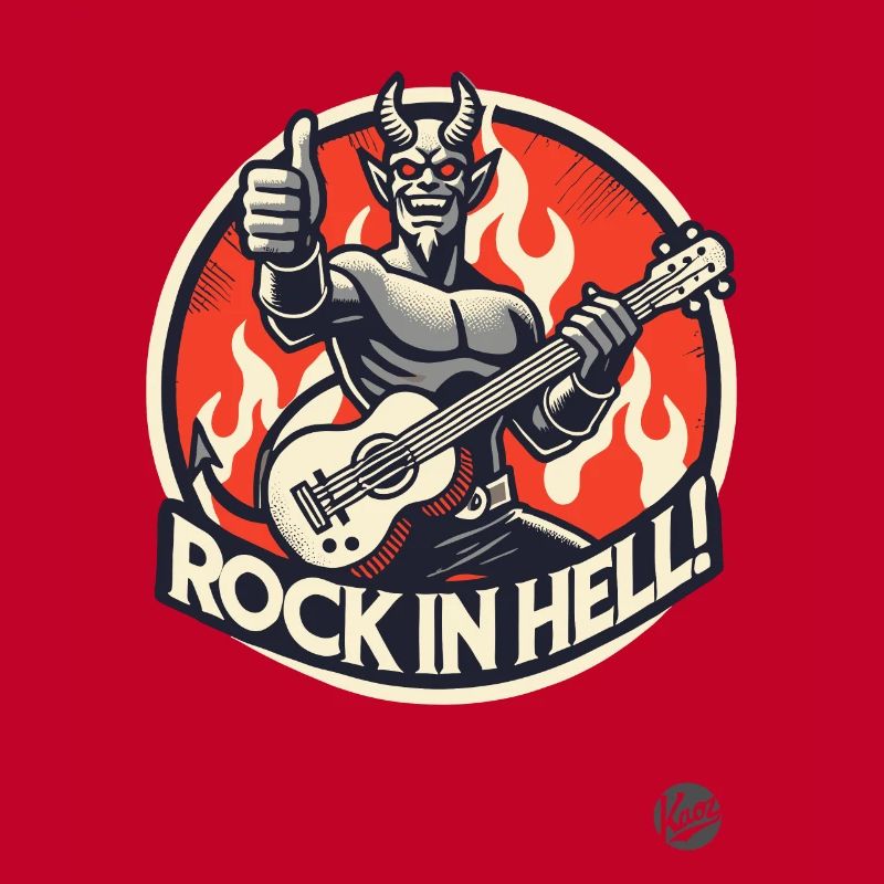 Devilish Guitar Player – Rock in Hell