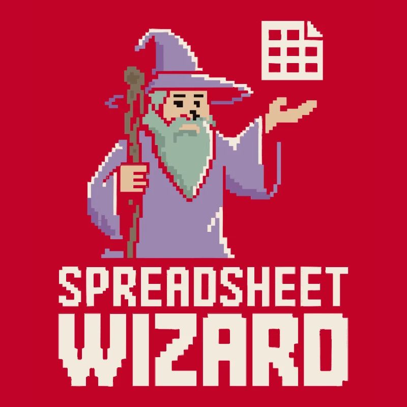 Spreadsheet Wizard Funny Controller Accountant