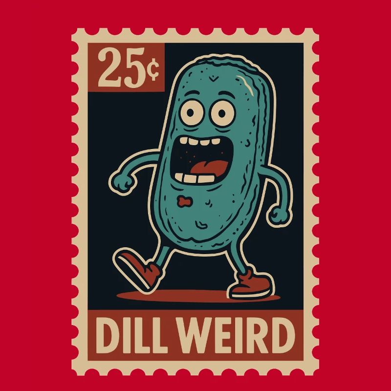 Concombre étrange comme timbre