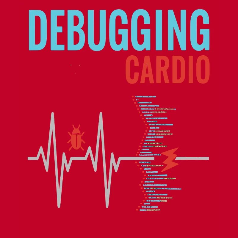 Debugging ist mein Cardio - Programmierer Nerd