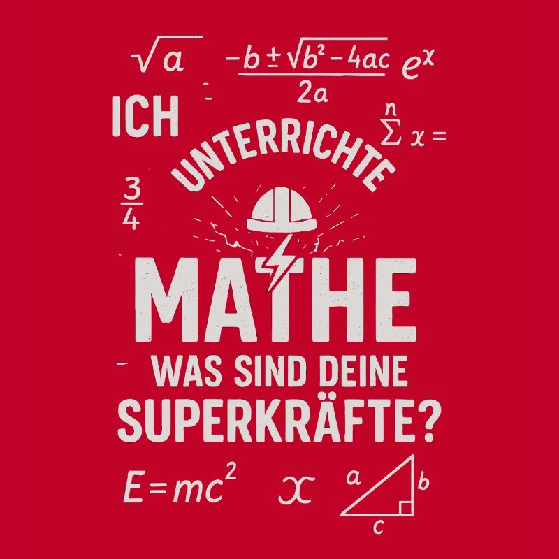 Mathe Superkräfte – Ich unterscheide Mathe Lehrer