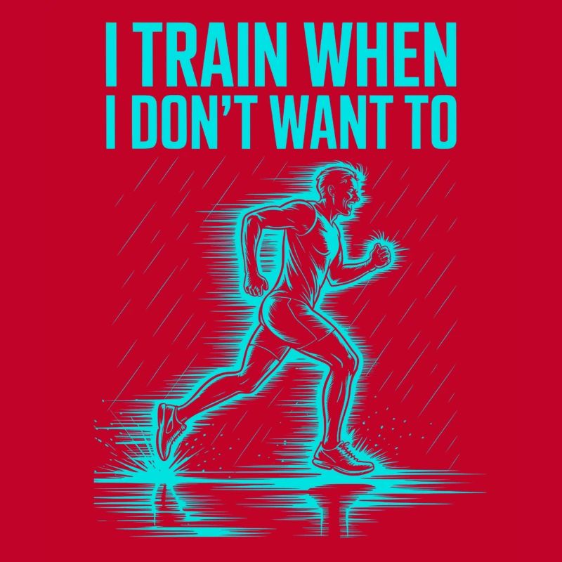 I train even when I don't feel like it – runner