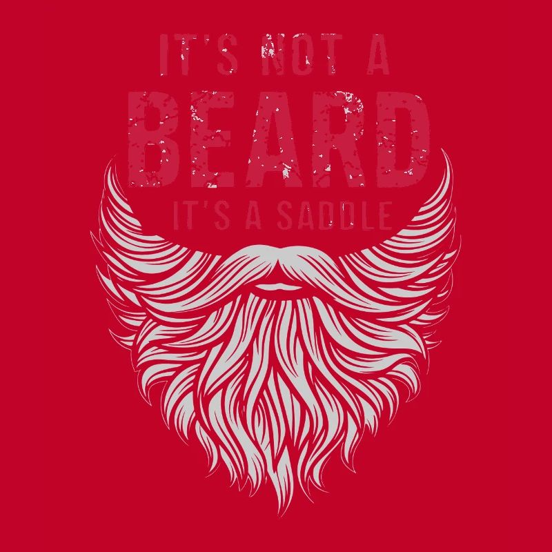 Ce n’est pas une barbe, c’est une selle