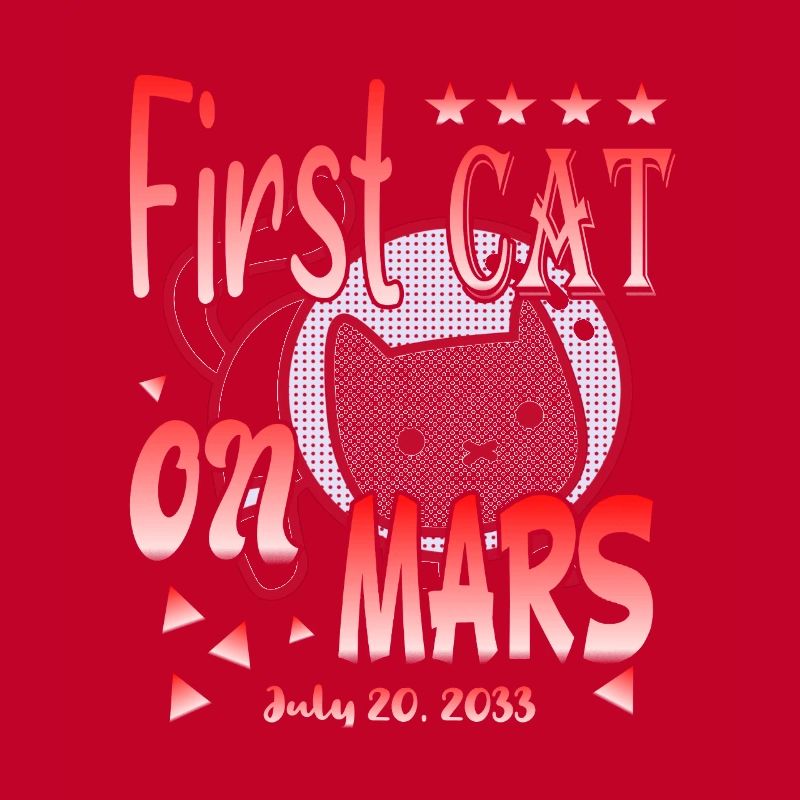 First Cat on Mars