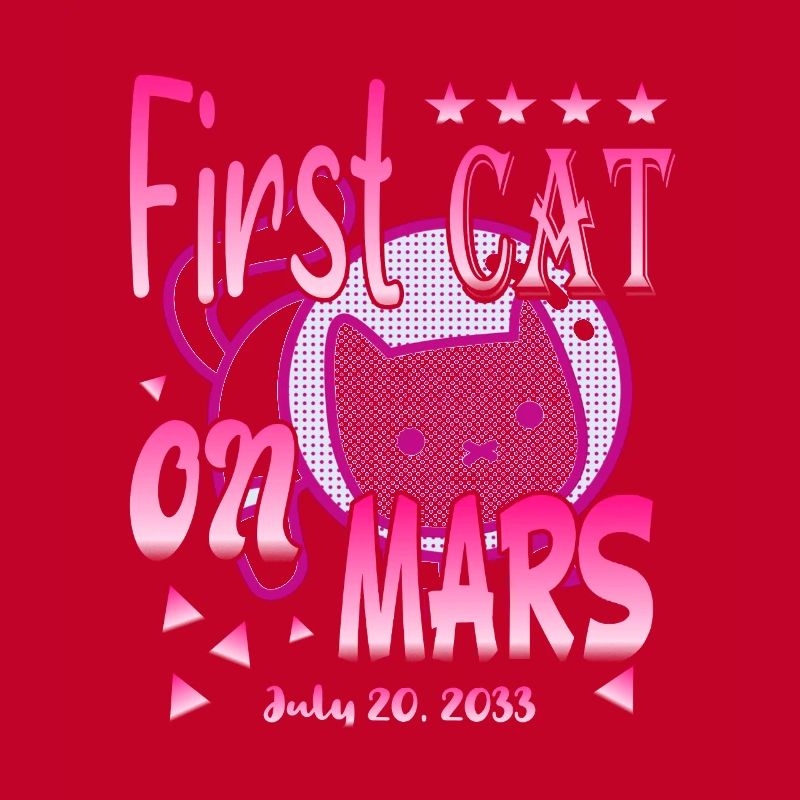 First Cat on Mars