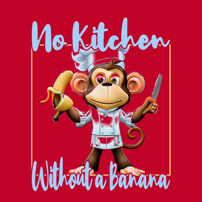 Kitchen Monkey Banana Vibes
