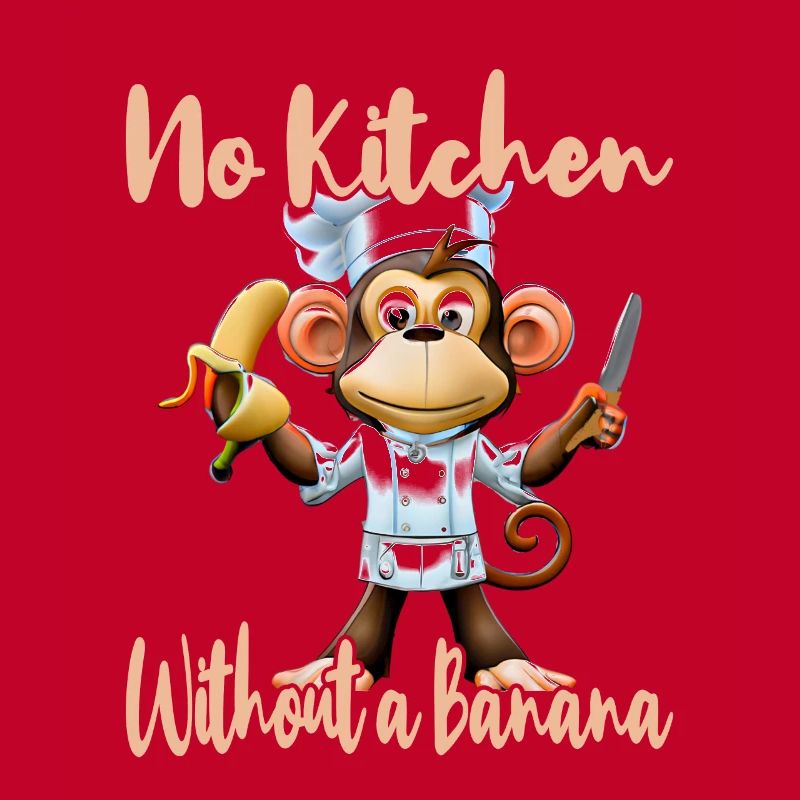 Kitchen Monkey Banana Vibes