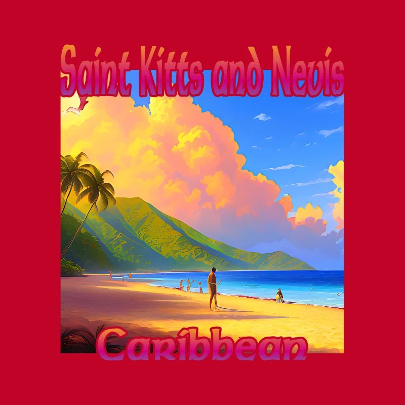 Plage à Saint-Kitts-et-Nevis