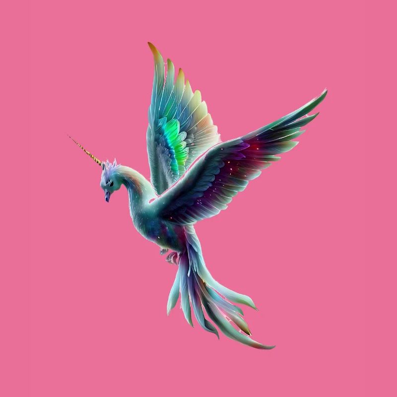 Oiseau licorne