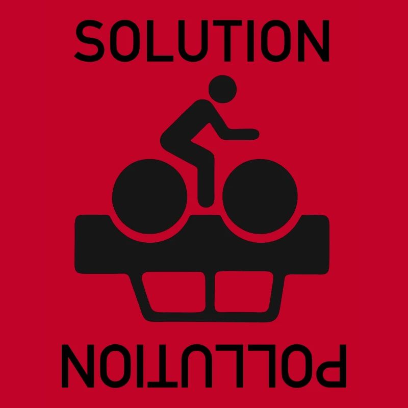 Le vélo est la solution pour les voitures POLLUTION