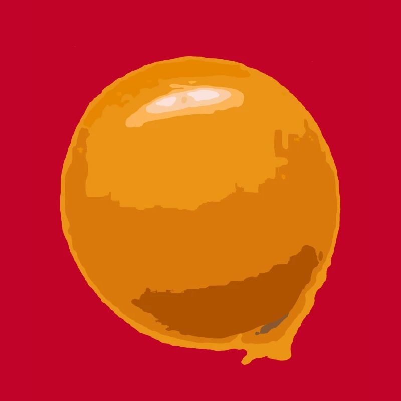 Spiegelei Kostüm Halloween Karneval Eigelb Dotter