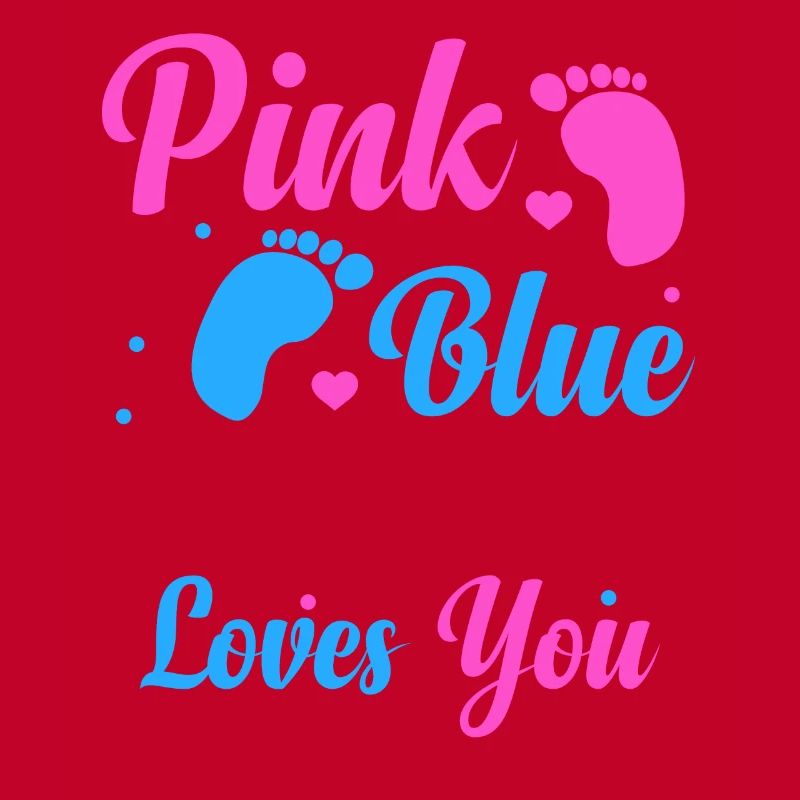 Rosa Oder Blauer Opa Liebt Dich Geschlecht