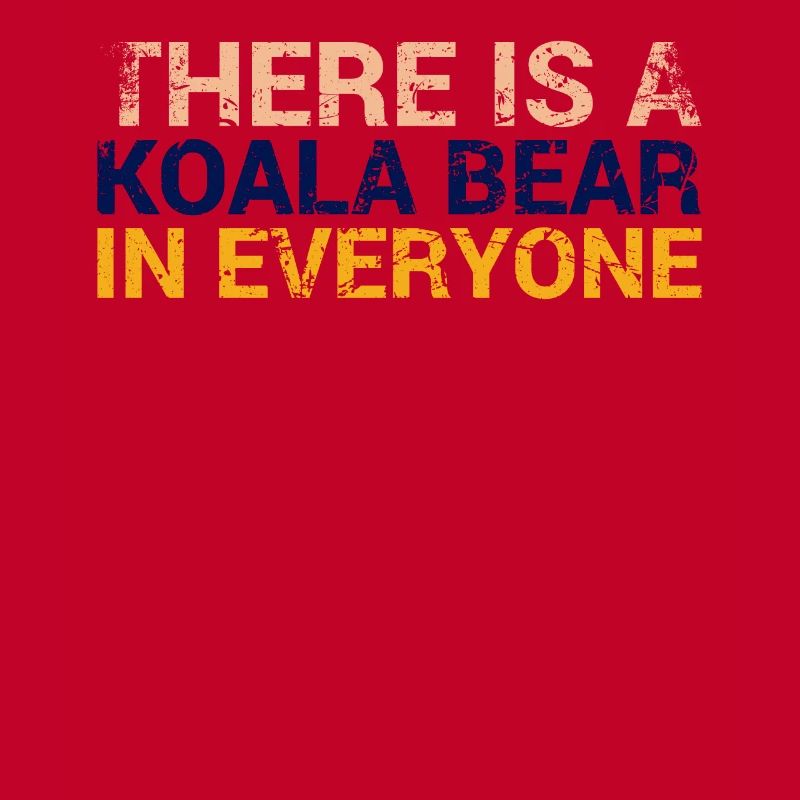 Il y a un ours koala dans chaque conception de koala