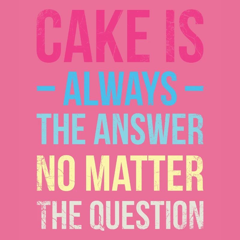 Cake is always the answer, whether for bakers