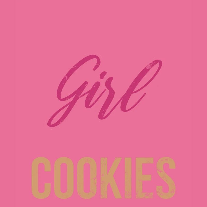 Nur Ein Mädchen, Das Kekse Zum Bäcker Oder Backen