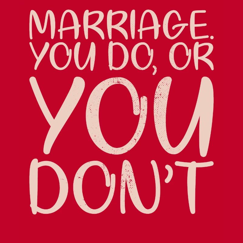 Mariage pour lequel vous faites ou vous ne faites pas de mariage
