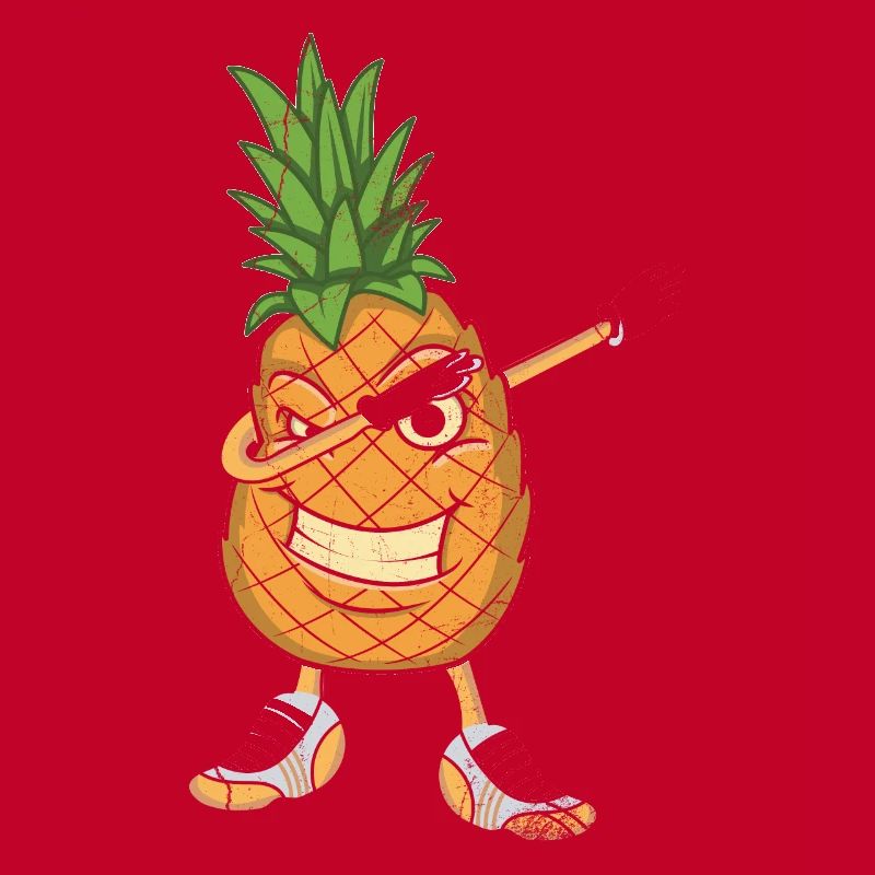 Dabbing pineapple design For beach lovers