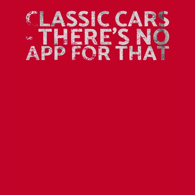 Voitures classiques Il n’y a pas d’application pour Classic