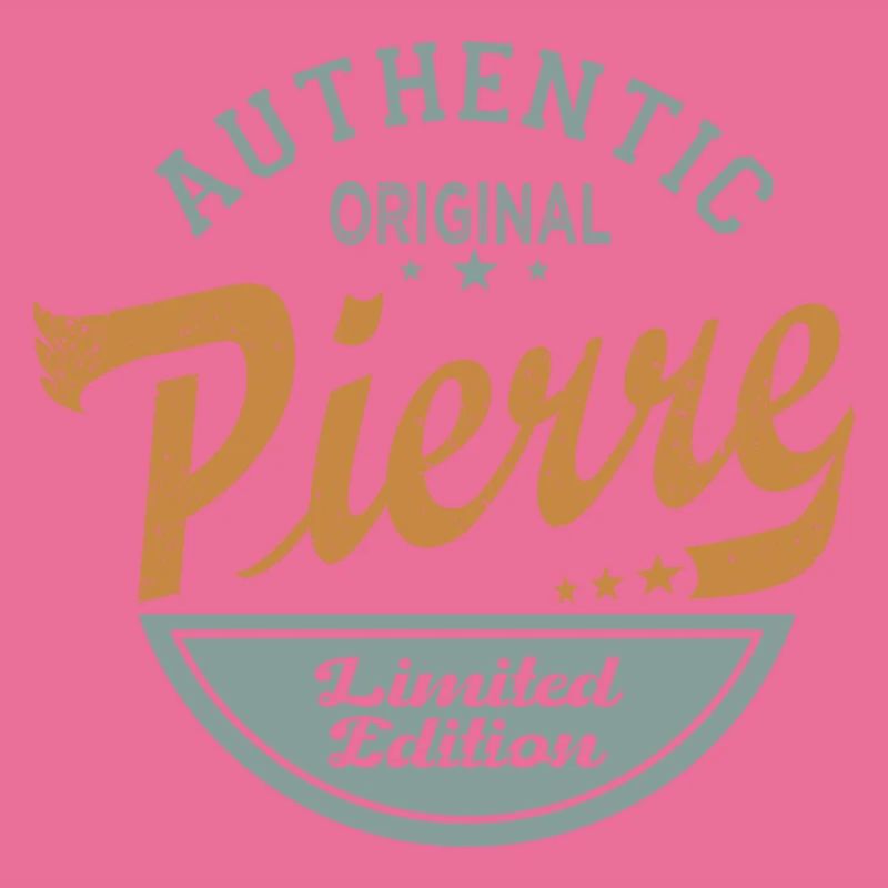 Pierre first name Gift Personalized Tshirt stone