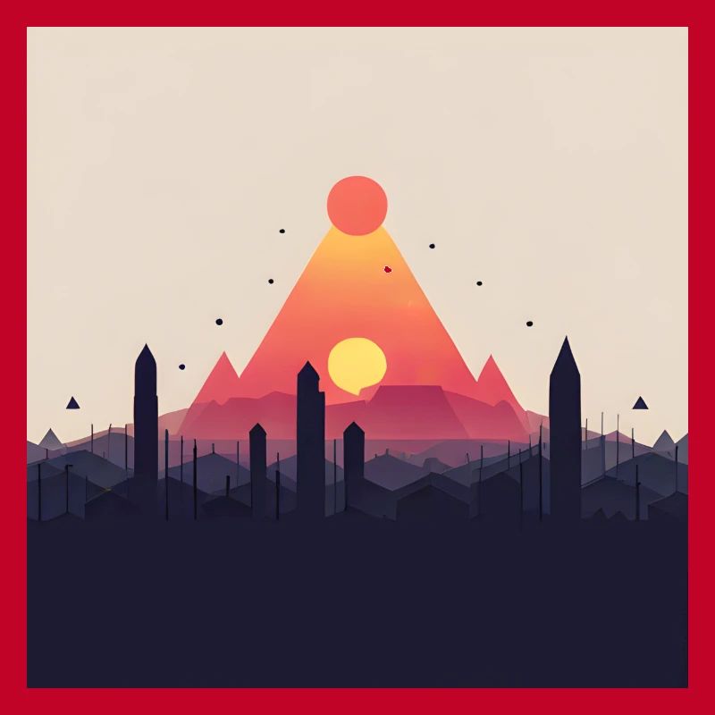 pyramide abstraite