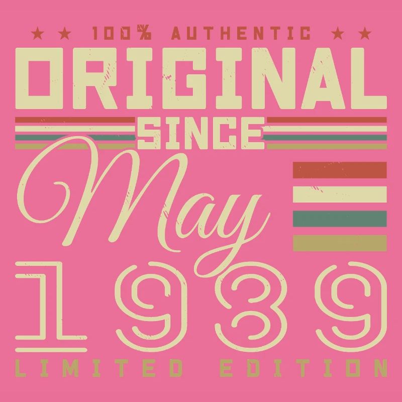 Cadeau Anniversaire Mai 1989, Gift May 1989