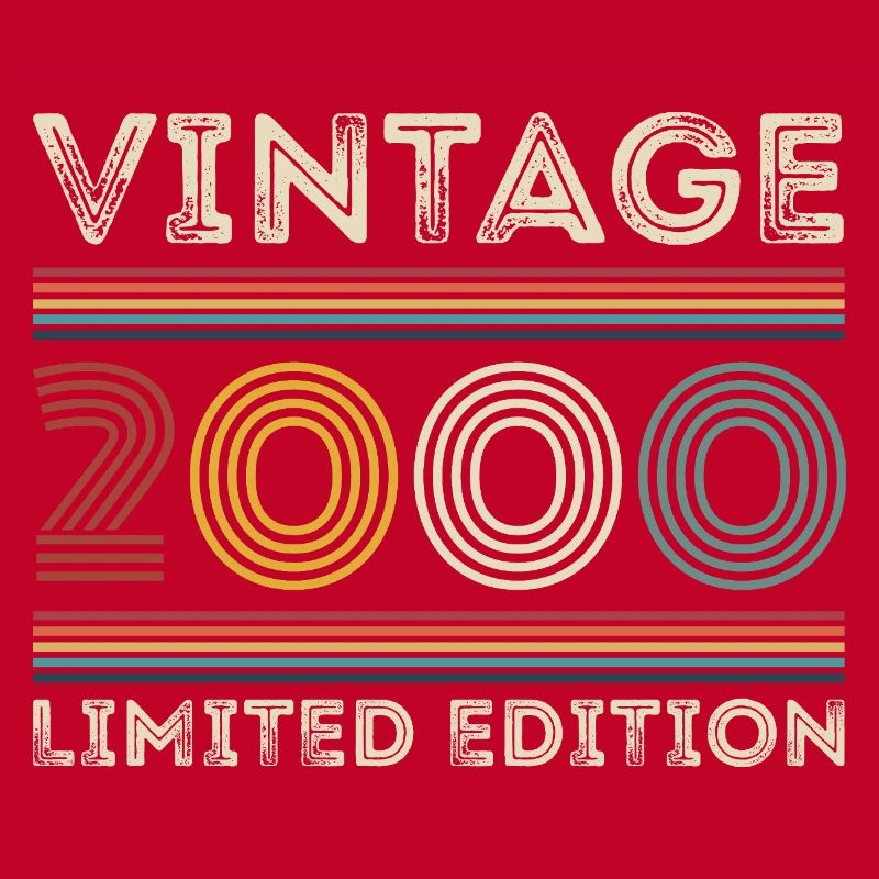 2000 Geburtstag 2000 Retro 2000 Geschenk 2000