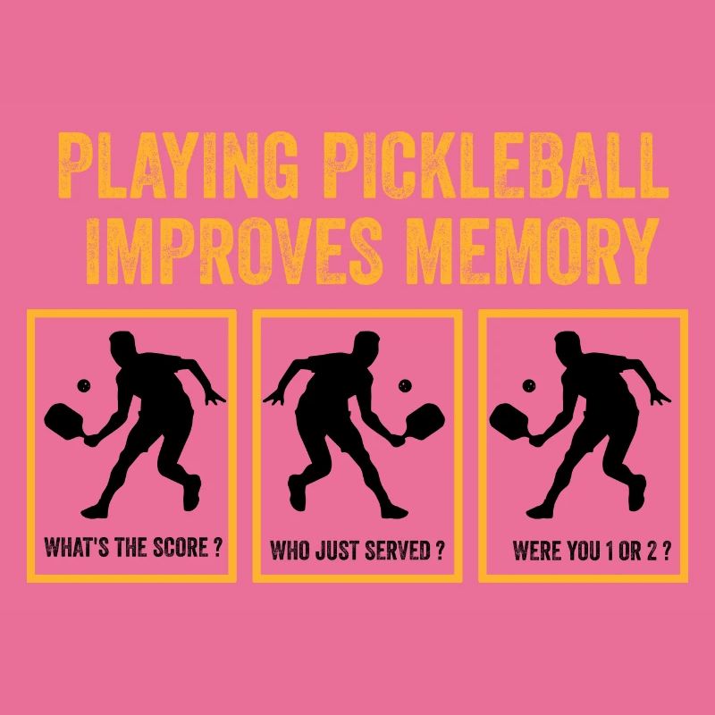 Playing pickleball improves memory