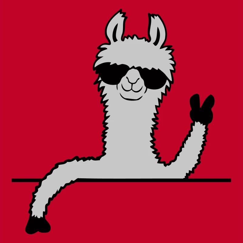 Comic Sunglasses Lama