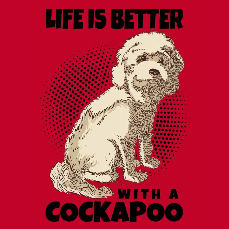 Cockapoo Hund Geschenkidee | Hunde Welpe Hündchen