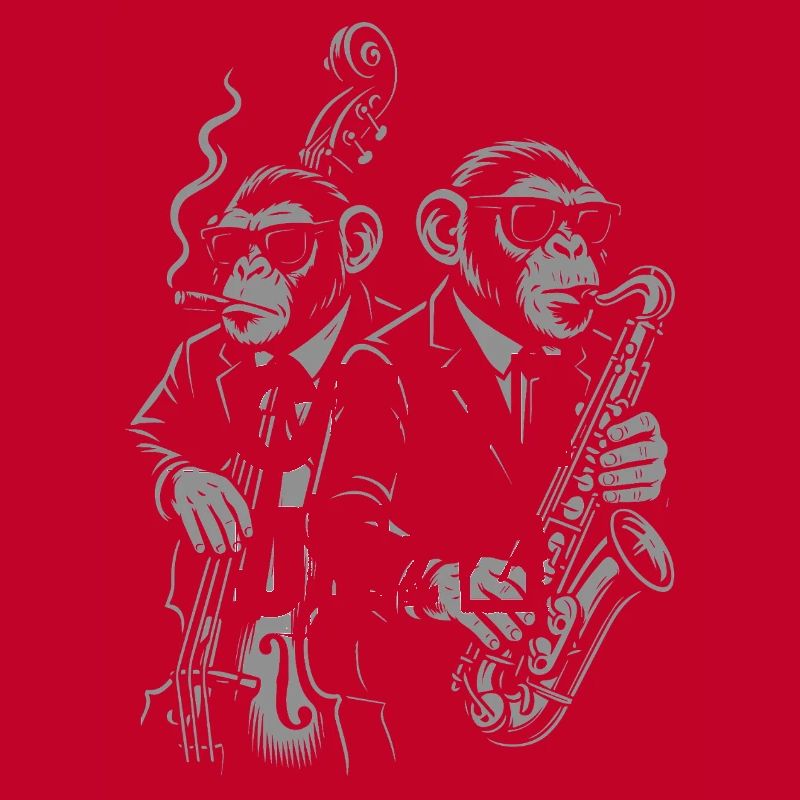 Graffiti Jazz Monkeys