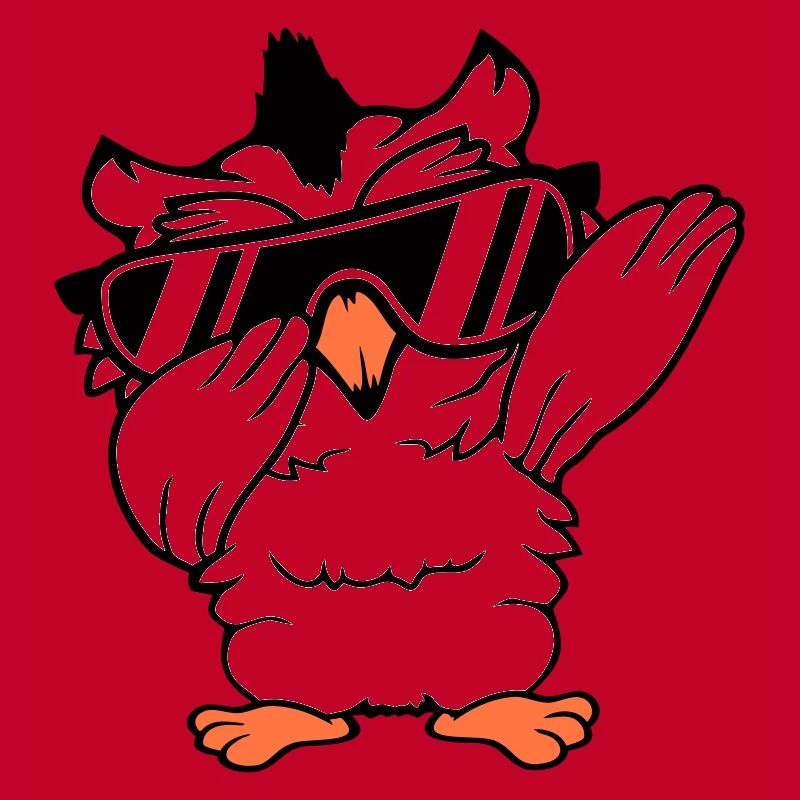 Eule Dabbing Dab Dance Pose Geste Sonnenbrille süß
