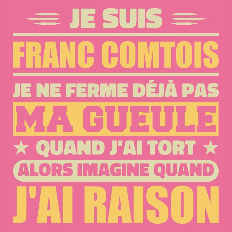 Franc comtois Ich halte meinen Mund nicht zu frank comté