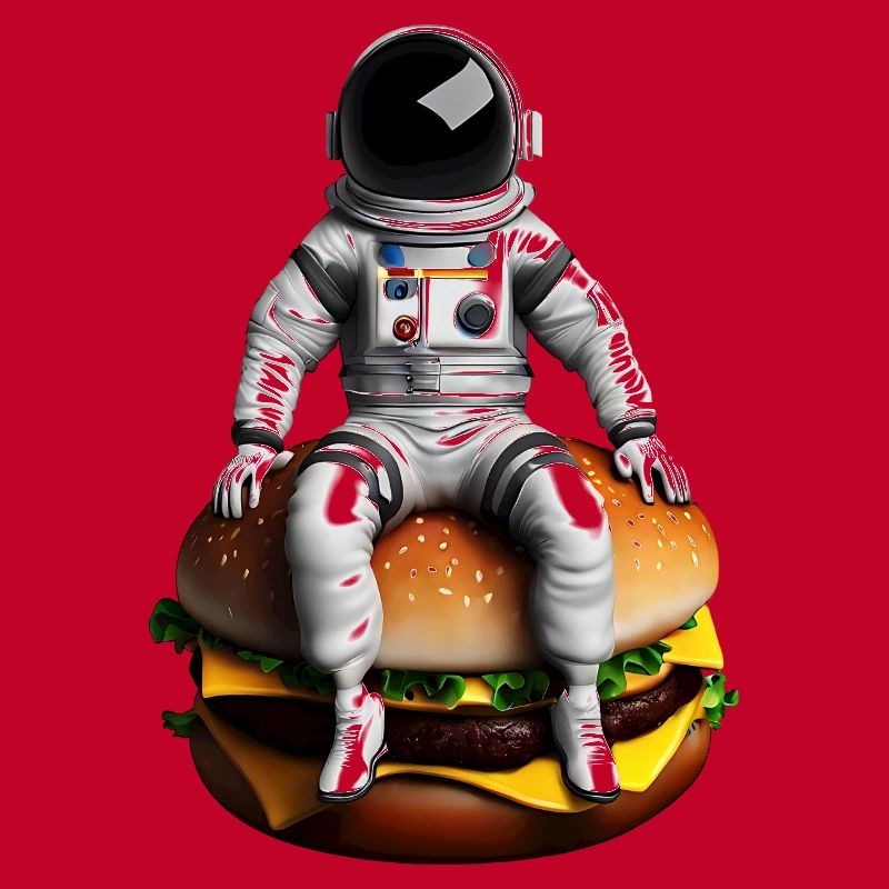 Space Astronaut Cheeseburger