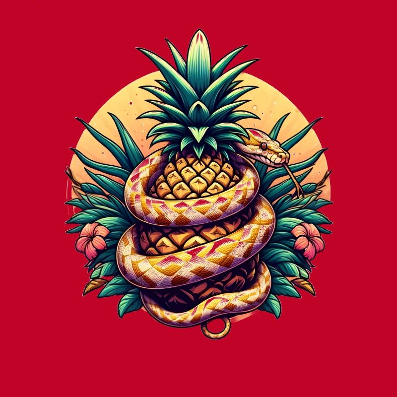 Python um Ananas