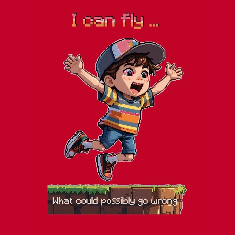 Le gars de la mouche 8bit
