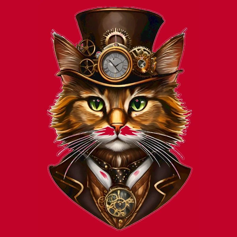 Chat Steampunk Cool