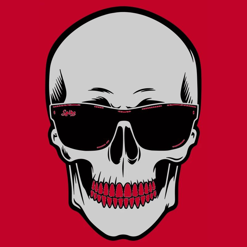Skull with Sunglasses Graphic