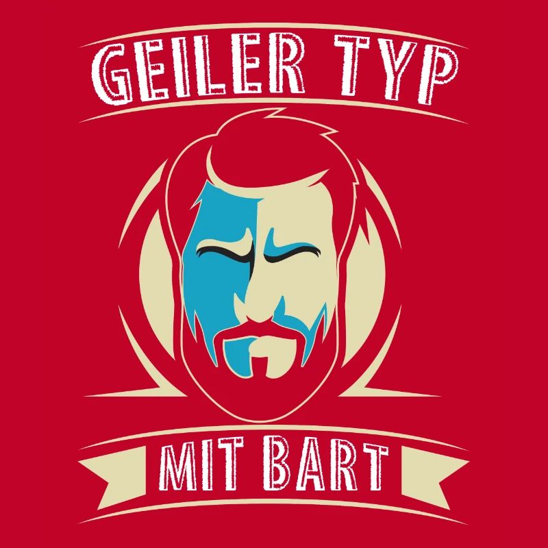 Geiler Typ Mit Bart Vollbart Bärtiger Spruch