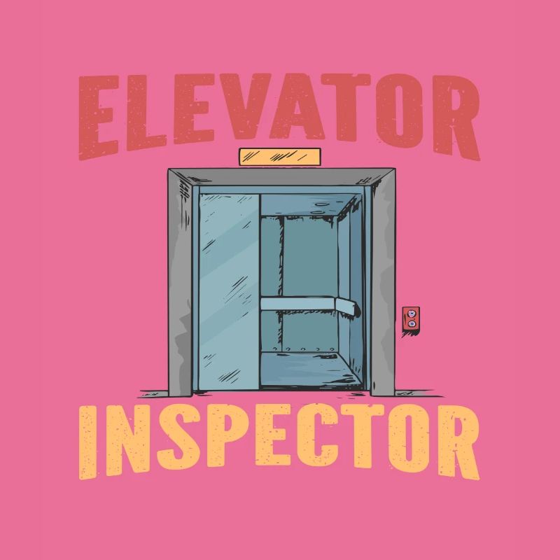 Elevator Inspector Elevator Jobs Profession Gift